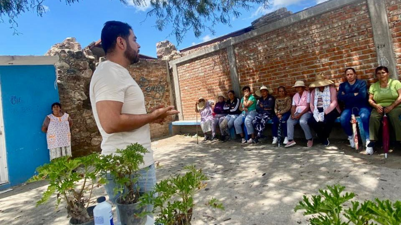 Organiza Melanie brigadas “Juntas y unidos contra el dengue”; llegan a colonias y comunidades