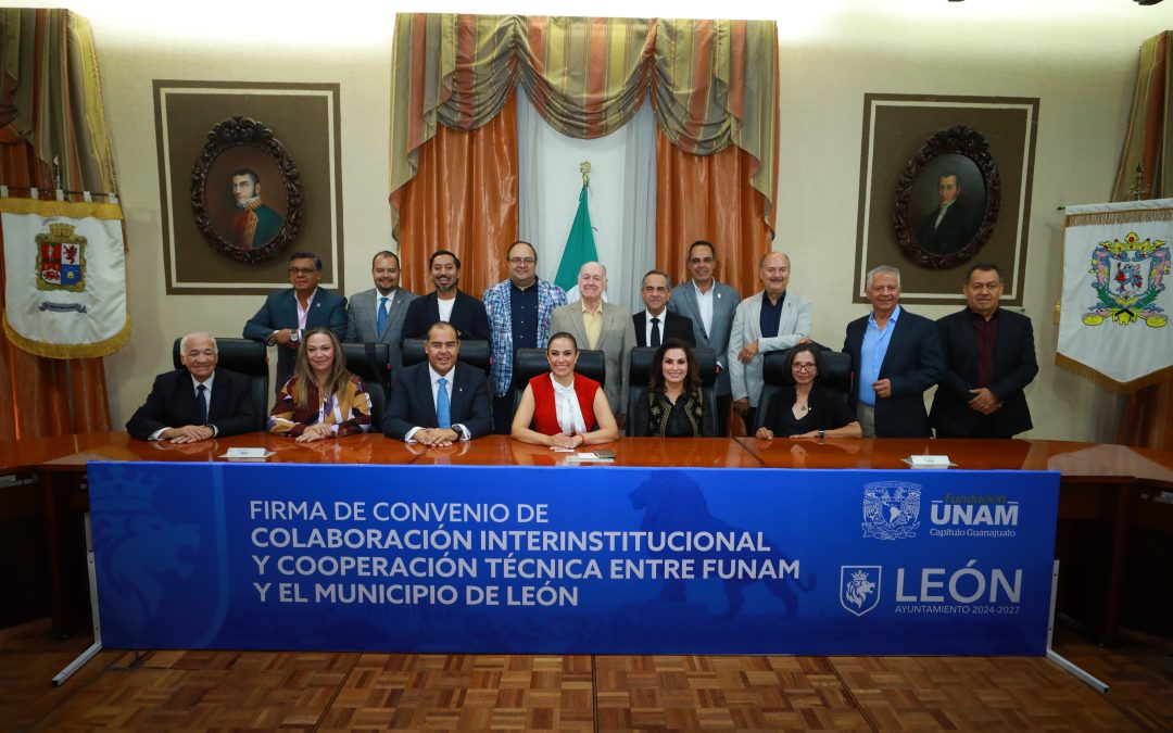 Ale Gutiérrez impulsa alianza con FUNAM para fortalecer el futuro de la juventud leonesa